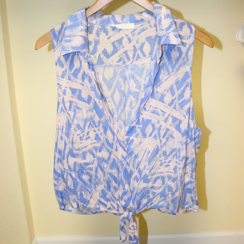 Lush Tie Front Tank- Small